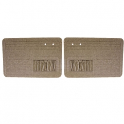 1956-1964 VW Beetle Door Panels - Front - with Pockets - Tweed - Sedan & Convertible