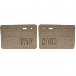 1967-1979 VW Beetle & Super Beetle Door Panels - Front - with Pockets - Tweed