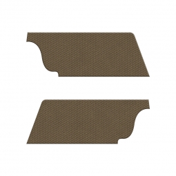 1950-1959 VW Beetle Convertible Kick Panels - Rear - Pair - Tweed