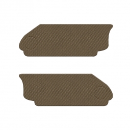 1965-1979 VW Beetle & Super Beetle Convertible Kick Panels - Rear - Pair - Tweed