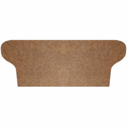 VW Rear Seat Back Masonite Board - 1965-1972 Beetle - Super Beetle Sedan