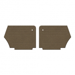 1973-1979 VW Beetle & Super Beetle Convertible Door Panels - Rear - Tweed