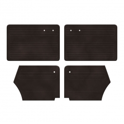 1950-1955 VW Beetle Convertible Door Panels - Front & Rear - Velour