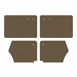 1956-1964 VW Beetle Convertible Door Panels - Front & Rear - Tweed