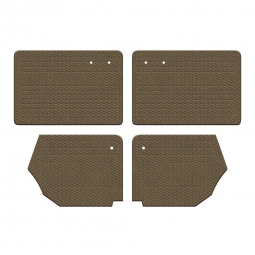 1965-1966 VW Beetle Convertible Door Panels - Front & Rear - Tweed