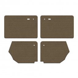 1967-1972 VW Beetle Convertible Door Panels - Front & Rear - Tweed