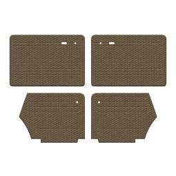 1973-1979 VW Beetle Convertible Door Panels - Front & Rear - Tweed