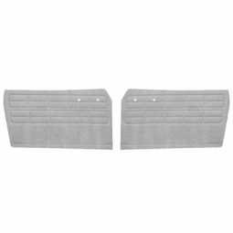 1956-1963 VW Karmann Ghia Door Panels - Front - Velour - Coupe & Convertible