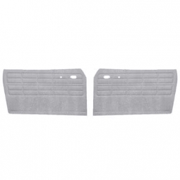 1964-1974 VW Karmann Ghia Door Panels - Front - Velour - Coupe & Convertible