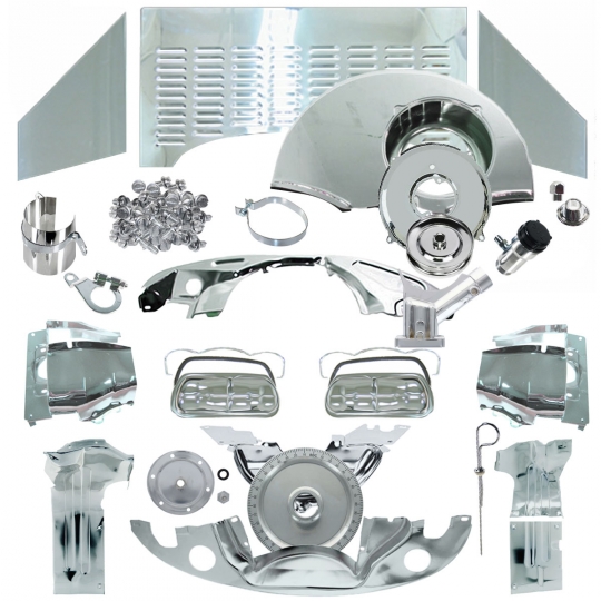 VW Super Engine Chrome Kit - Select Options - 113-CHROME