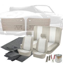 1972-1974 VW Karmann Ghia Convertible 12 Inch Insert Interior Kit