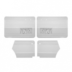 1956-1964 VW Beetle Convertible Door Panels - Front & Rear - Ribbed Vinyl