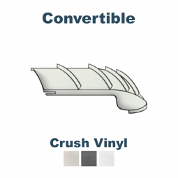 1954-1957 VW Beetle Convertible Headliner - Crush Grain Vinyl