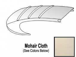 1956-1964 VW Karmann Ghia Convertible Headliner - Mohair