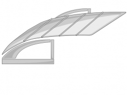 1964-1974 VW Fastback Headliner - Velour