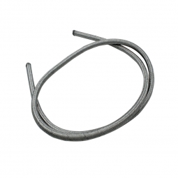 C13-5589 - EMPI - BRAIDED STAINLESS STEEL BRAKE HOSE KIT - MADE IN THE USA  - SUPER BEETLE 74-ON - SET OF 4