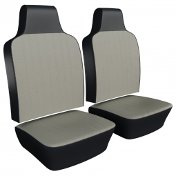 1970-1972 VW Beetle & Super Beetle Seat Upholstery - Front Only - 2-Tone Full Insert