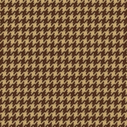 Brown/Tan Houndstooth