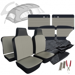 1970-1972 VW Standard Beetle Sedan Full Insert Interior Kit