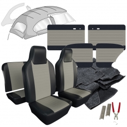 1974-1976 VW Super Beetle Sedan 12 Inch Insert Interior Kit