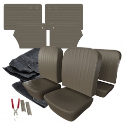 1956-1957 VW Beetle Convertible Smooth Vinyl Interior Kit