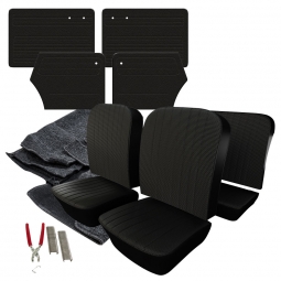 1956-1957 VW Beetle Convertible Squareweave Vinyl Interior Kit