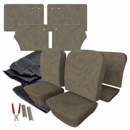 1956-1957 VW Beetle Convertible Velour Cloth Interior Kit