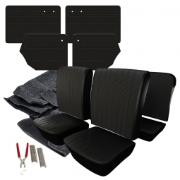 1965-1966 VW Beetle Convertible Squareweave Vinyl Interior Kit