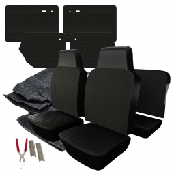 1968 VW Beetle Convertible Squareweave Vinyl Interior Kit