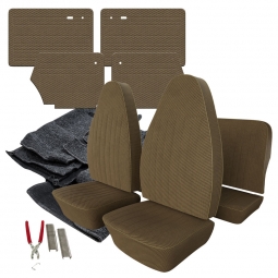 1973 VW Super Beetle Convertible Tweed Cloth Interior Kit