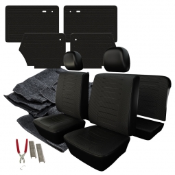 1977-1979 VW Super Beetle Convertible Squareweave Vinyl Interior Kit