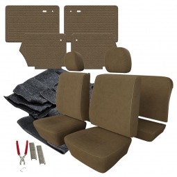 1977-1979 VW Super Beetle Convertible Tweed Cloth Interior Kit