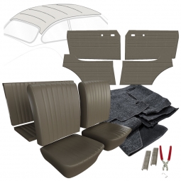 1966-1967 VW Karmann Ghia Coupe Smooth Vinyl Interior Kit