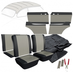 1966-1967 VW Karmann Ghia Coupe 12 Inch Insert Interior Kit