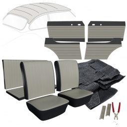 1966-1967 VW Karmann Ghia Coupe Full Insert Interior Kit