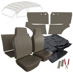 1968 VW Karmann Ghia Coupe Smooth Vinyl Interior Kit