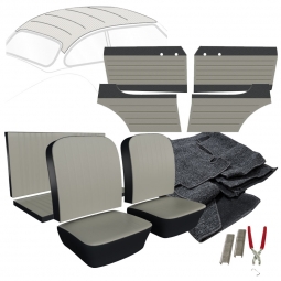 1956-1960 VW Karmann Ghia Coupe Full Insert Interior Kit