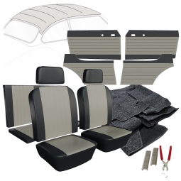 1969-1971 VW Karmann Ghia Coupe 12 Inch Insert Interior Kit