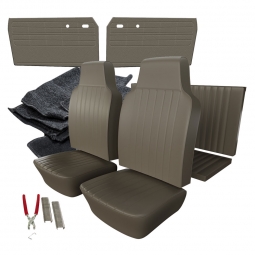 1968 VW Karmann Ghia Convertible Smooth Vinyl Interior Kit