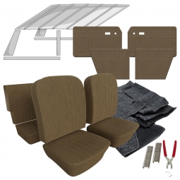 1962-1964 VW Type 3 Notchback Tweed Cloth Interior Kit