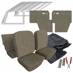 1962-1964 VW Type 3 Notchback Velour Cloth Interior Kit