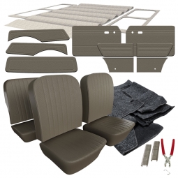 1962-1964 VW Type 3 Squareback Basketweave Vinyl Interior Kit