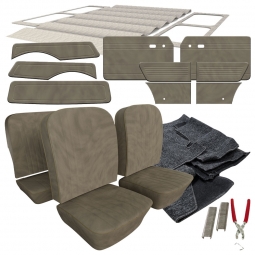 1962-1964 VW Type 3 Squareback Velour Cloth Interior Kit