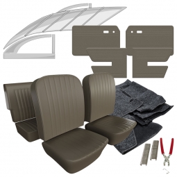 1965-1967 VW Type 3 Fastback Smooth Vinyl Interior Kit