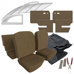 1965-1967 VW Type 3 Fastback Tweed Cloth Interior Kit