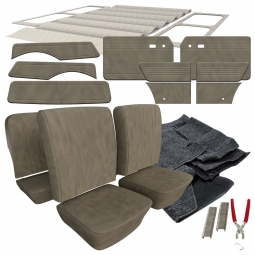 1965-1967 VW Type 3 Squareback Velour Cloth Interior Kit