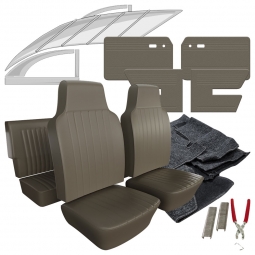 1968-1969 VW Type 3 Fastback Smooth Vinyl Interior Kit