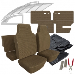 1968-1969 VW Type 3 Fastback Tweed Cloth Interior Kit