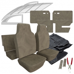 1968-1969 VW Type 3 Fastback Velour Cloth Interior Kit