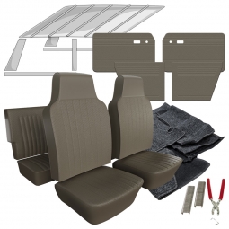 1968-1969 VW Type 3 Notchback Basketweave Vinyl Interior Kit